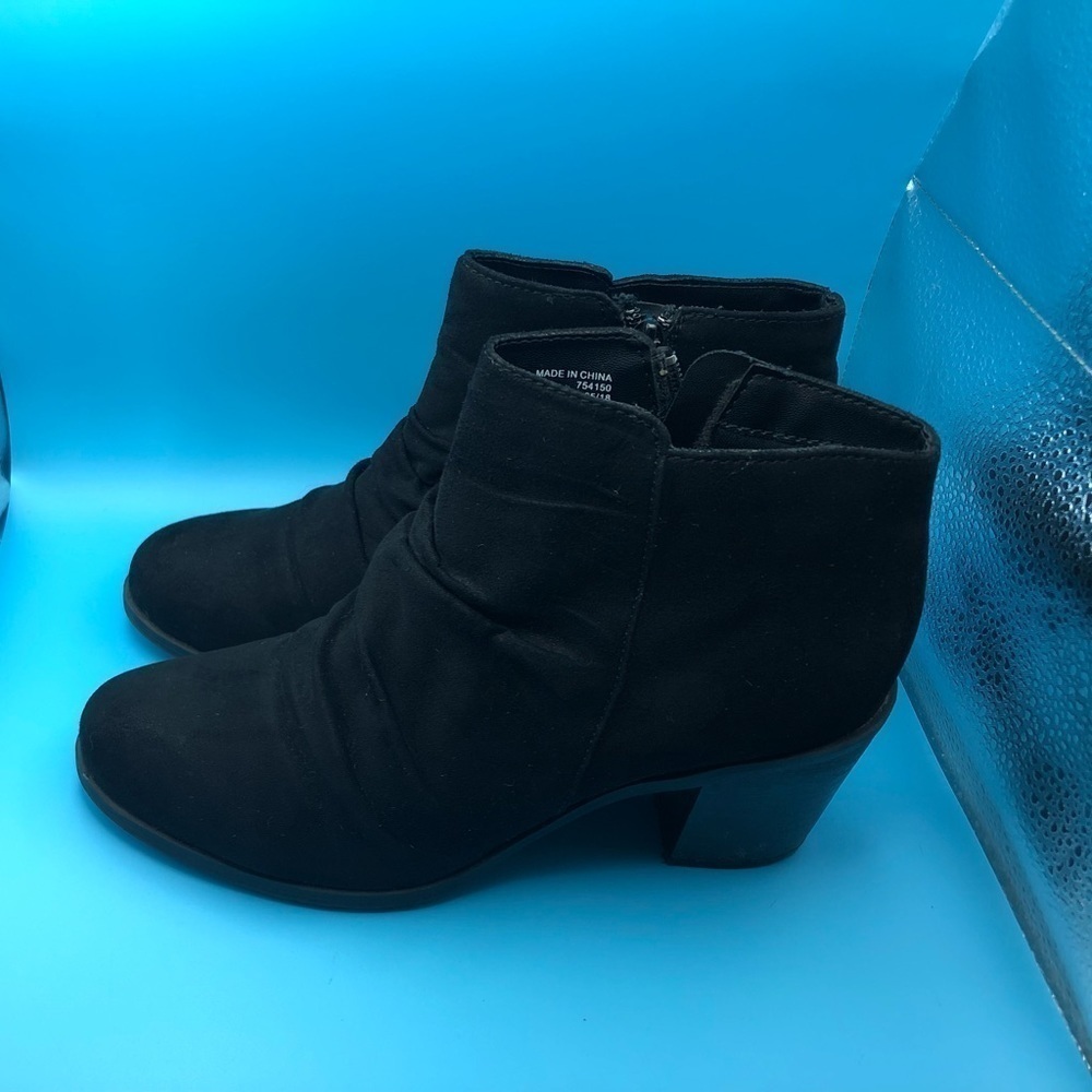 Arizona Jean Co Oakes womens heeled black boots size 7.5